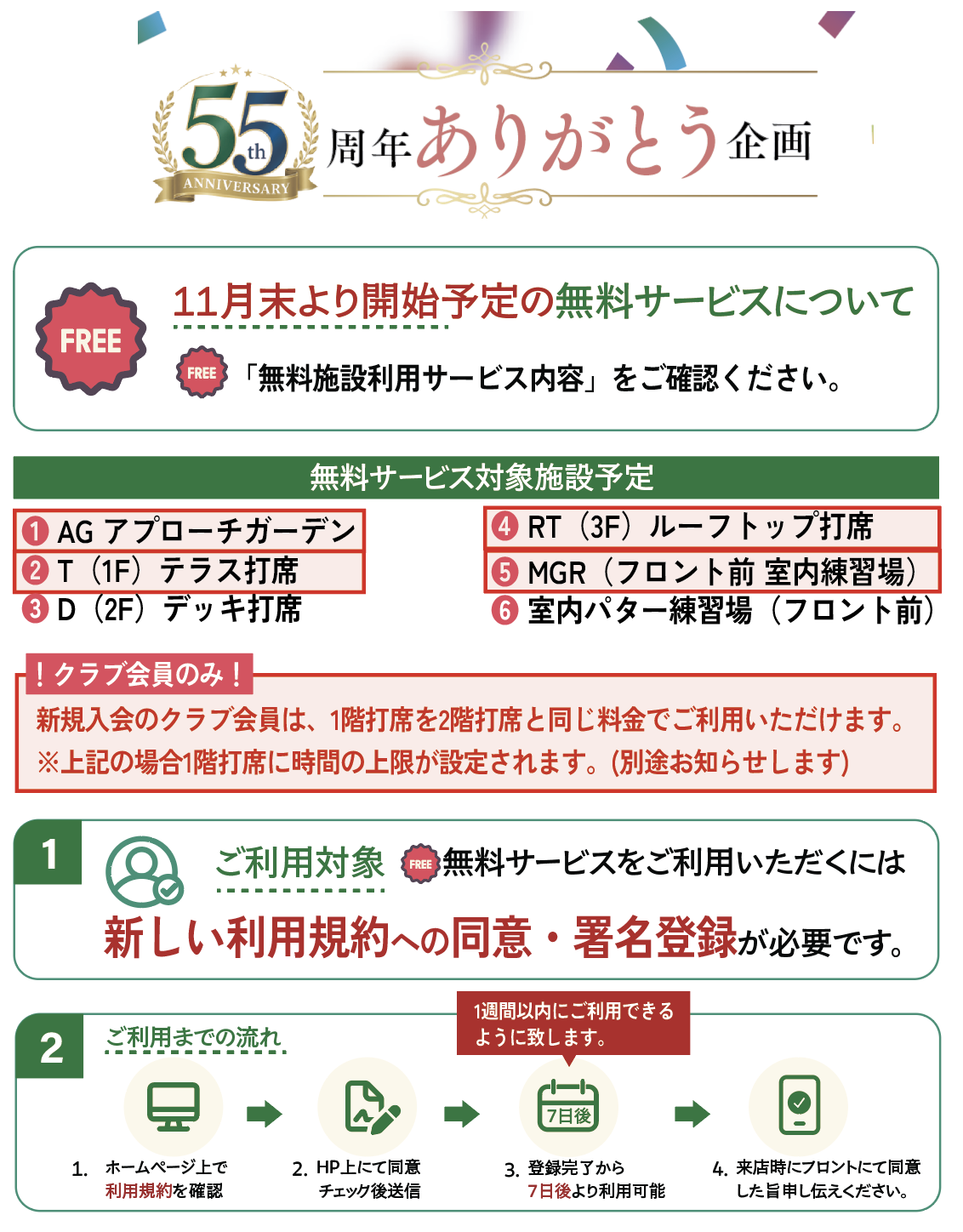 利用規約のご案内